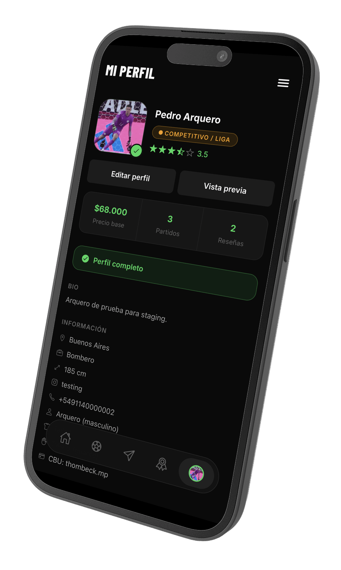 App ArquerosYa